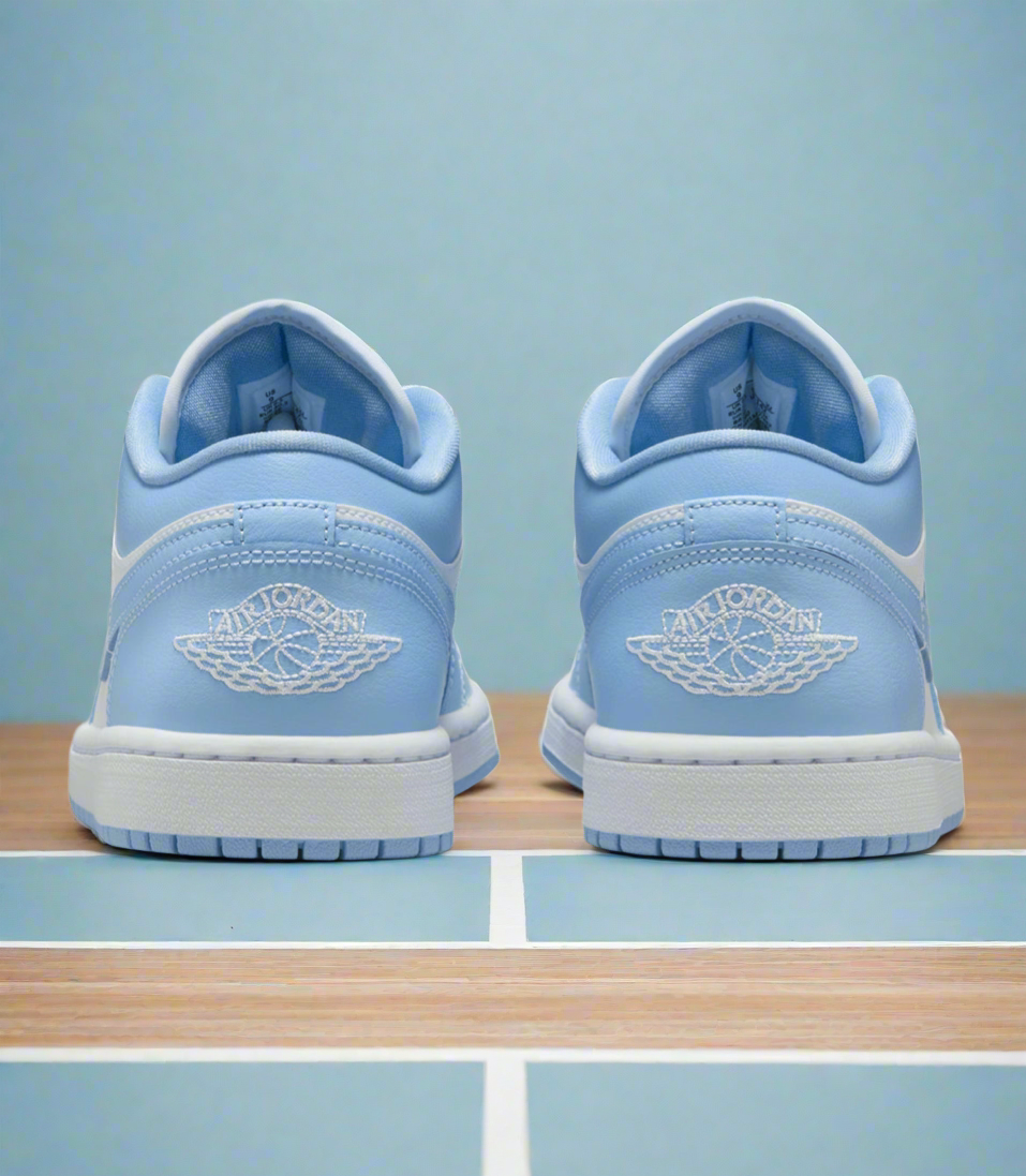 WMNS Jordan 1 Low White/Aluminum