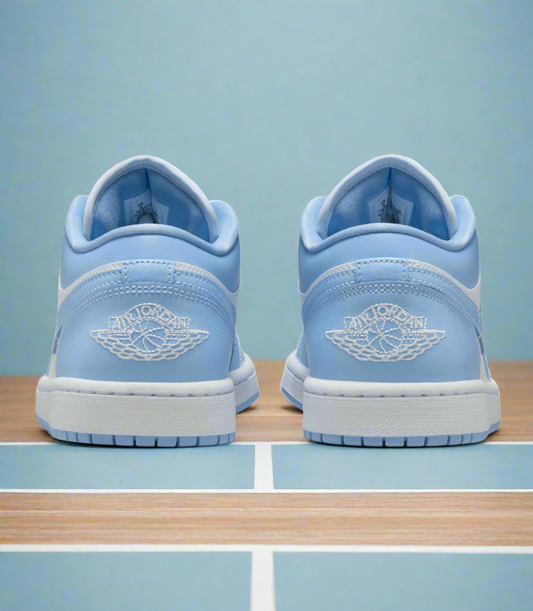 WMNS Jordan 1 Low White/Aluminum