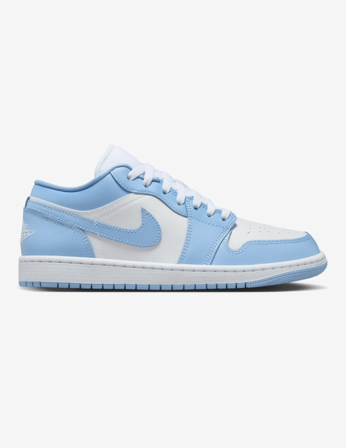 WMNS Jordan 1 Low White/Aluminum