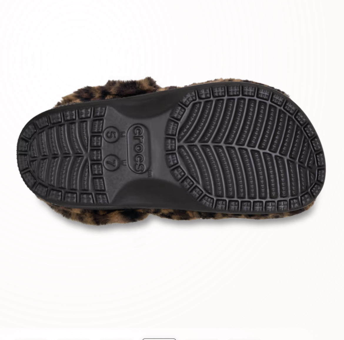 Animal Cloth Crocs Sepia / Leopard